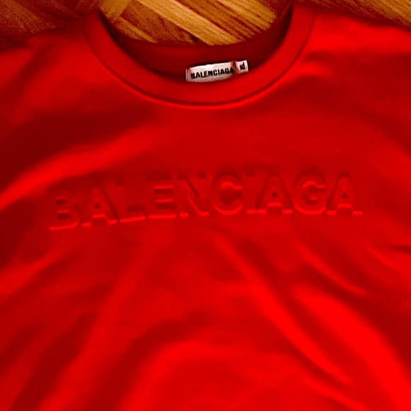 Balenciaga Sweatshirt - raspberry red - Picture 1 of 4